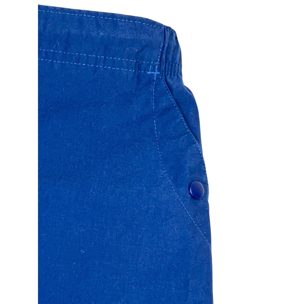 Adidas‎ Shorts Womens Blue Athletic Stretch Pockets Snap Quick Dry Size Medium - Picture 4 of 10